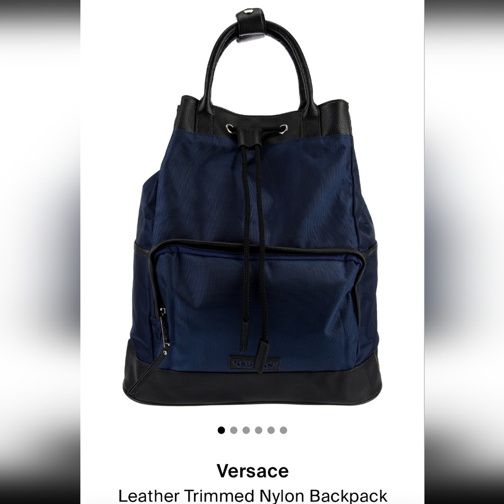 Versace perfume backpack